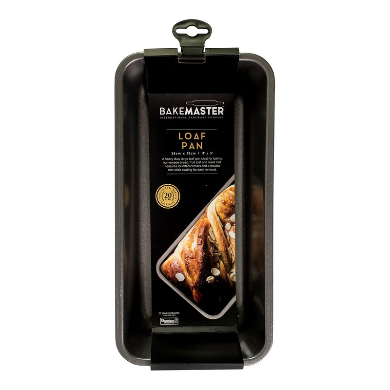 Bakemaster Loaf Pan Non-Stick Large, Grey, 40073