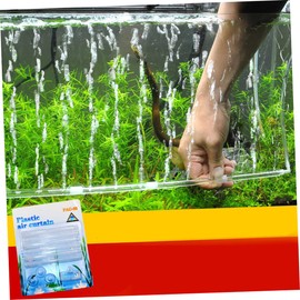 Sosoport Bubble Strip Oxygen Bubble Aquarium Air Stone Fish Tank Decor 2 Sets 17x13.5x1.3cm