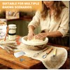 Acessorz Sourdough Bread Baking Supplies,Sourdough Starter Kit,2 Cotton Rope Banneton