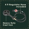 CONCORD 6" Diameter High Pressure Banjo Jr Burner Head with