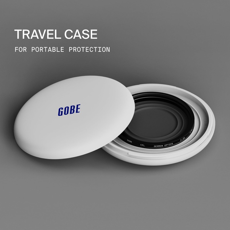 Gobe 43mm Circular Polarising (CPL) Lens Filter (Pro)