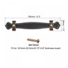 sourcing map Leather Handle, 6.3" 2Pcs Surface Leather Furniture Handles,
