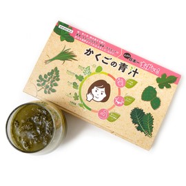 覚悟の青汁 かくごの青汁 モリンガ マンジェリコン ノニ 無添加 国産 ケール 桑 大麦若葉 粉末90g (3g×30包)