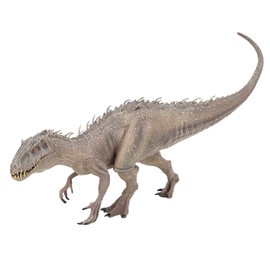 Ghzste Dinosaur Model Toy Simulation Animal Model Tyrannosaurus Dinosaur Figures Play Toy Gift Boy Child (Large Grey Indominus Rex (Mouth