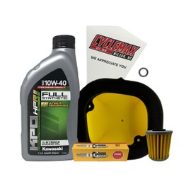Cyclemax Full-Synthetic KPO Tune-Up Kit compatible with 2021-2025 Kawasaki KX250