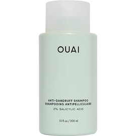 OUAI Anti Dandruff Shampoo - Soothing Salicylic Acid Shampoo for Flaky, Dry and Itchy Scalp - Reduces Itching, Redness and Irritation - Sulfate Free Scalp Care (10 Fl Oz)