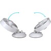 AntilaTech Quiet 2-Speed USB Desktop Mini Fan with Suction Cup-Study/Office/Travel