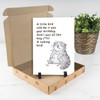 Qiavor Funny Birthday Card for Cat Lover, Rude Cat Birthday