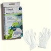 Moisturising Beauty Skin Gloves Ladies White Soft Cotton Lining Eczema