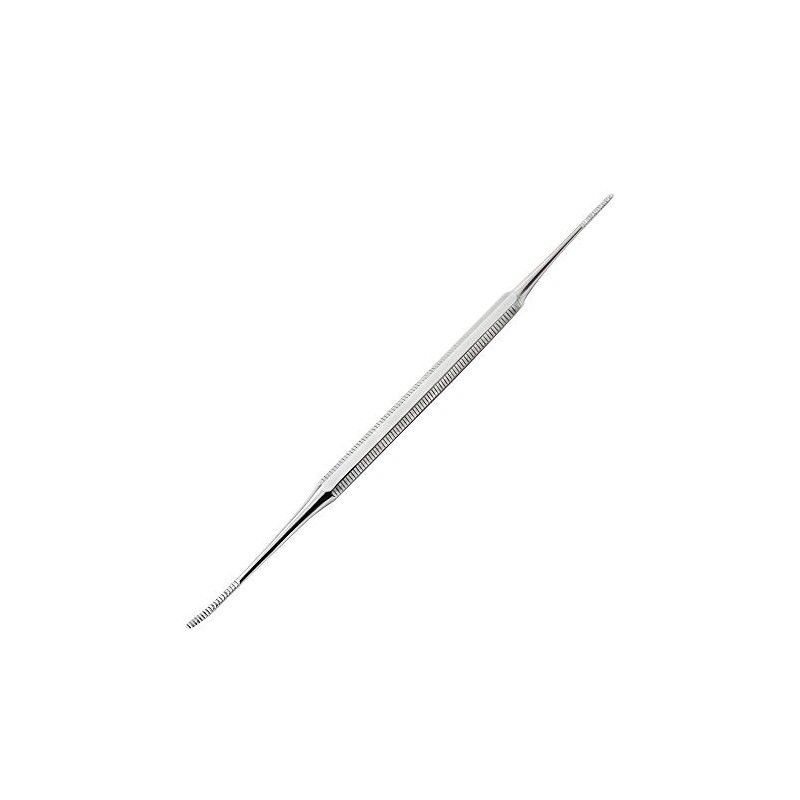 Ketama | Straight and Curved Corners Stainless Steel File – Double Ended – File