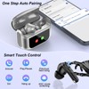Wireless Earbuds with Smart Touch Screen ANC Active Noise Cancelling