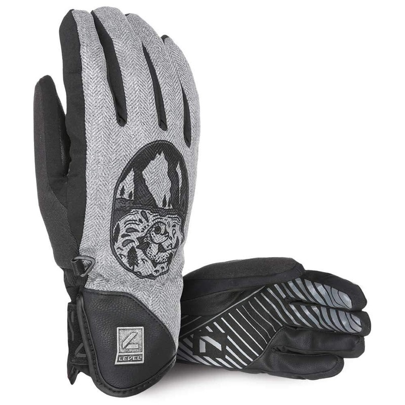 Level Suburban Men's Gloves Silver M