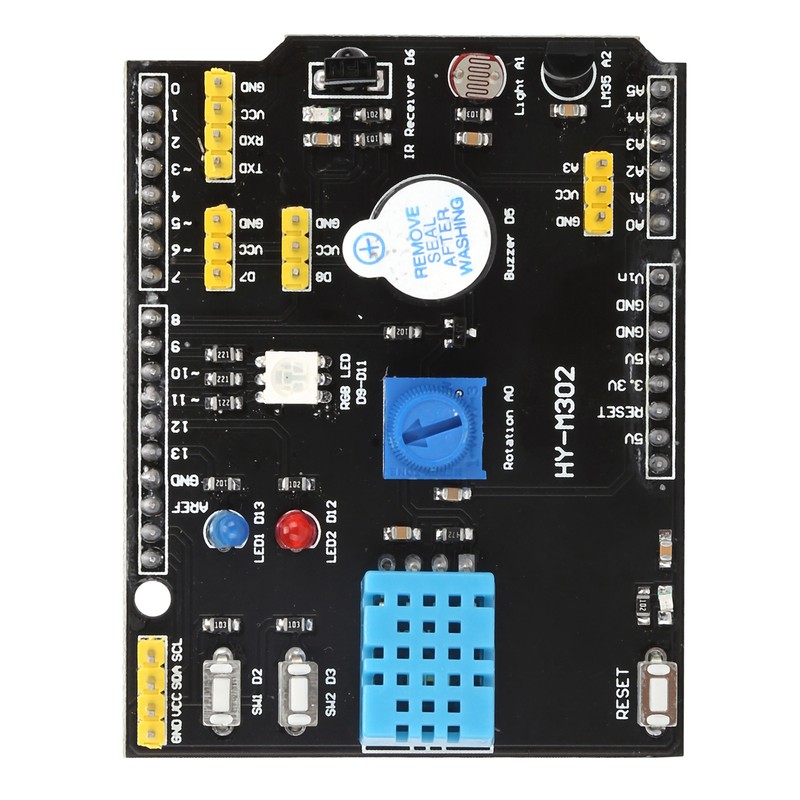 9 in 1 Multifunction Expansion Board Humidity LM35 Temperature Computer