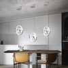 Sovinzert 6000K Modern Pendant Light Fixtures, LED Pendant Lights Kitchen