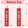 4 Pcs Medical Bag Tag, Double-Sided Medical Equipment Luggage Tag