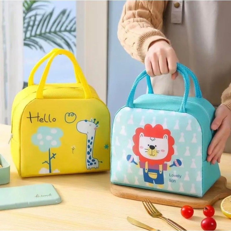 Lonchera Bolsa Térmica Infantil Niños para Almuerzo Gran Capacidad Diseños