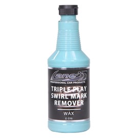 Lane’s Triple Play Swirl Mark Remover- Automotive Swirl Remover and Car Polish/Glaze/Wax 3 in 1, Quick Shine, Car Wax with a Supreme Solution, E-316 (32 OZ)