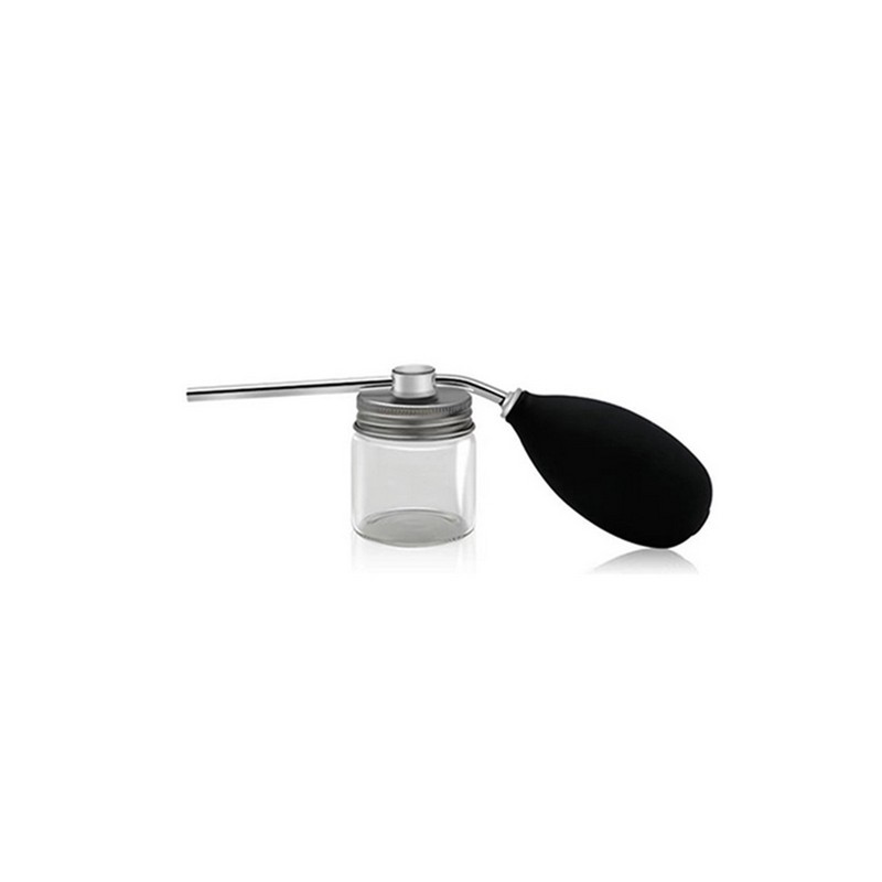 Refillable Spray Bottle Airbag Glass Bottle for Hair Building Powder