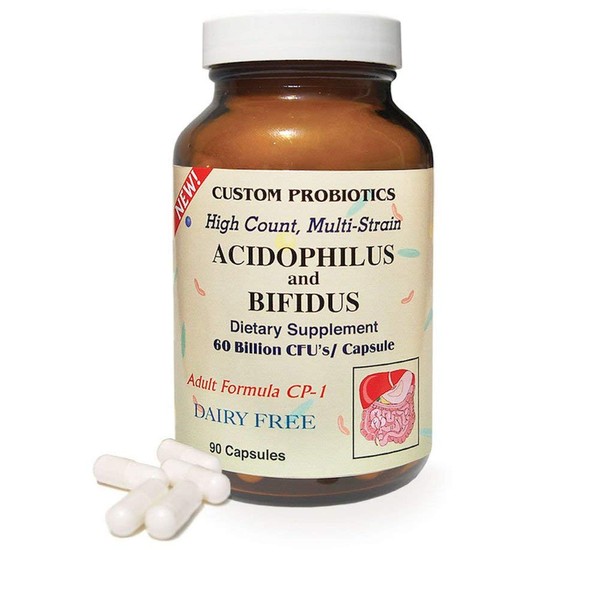 Custom Probiotics Adult Formula Cp-1 - 90 Capsules