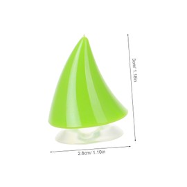 Sosoport 2Pcs Suction Cup Mounted Horn Decoration for Motorcycle Helmet Durable Tpe Material Unique Design Multi Use Helmet Accessory for Riders Eye Catching Demon Horns