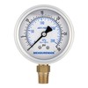 MEASUREMAN 2-1/2 Inch Low Pressure Gauge, 0-30 PSI, Silicone Oil