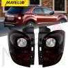 Black Tinted 2010-2015 Chevy Equinox Tail Lights Brake Lamps Pair