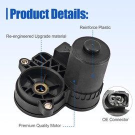 Rear Left & Right Parking Brake Actuator Motor Replacement for Jaguar XF II I-Pace XE E-Pace F-Pace Replacement for Land Rover Discovery Sport Range Rover Evoque Velar, LR061382 LR061386