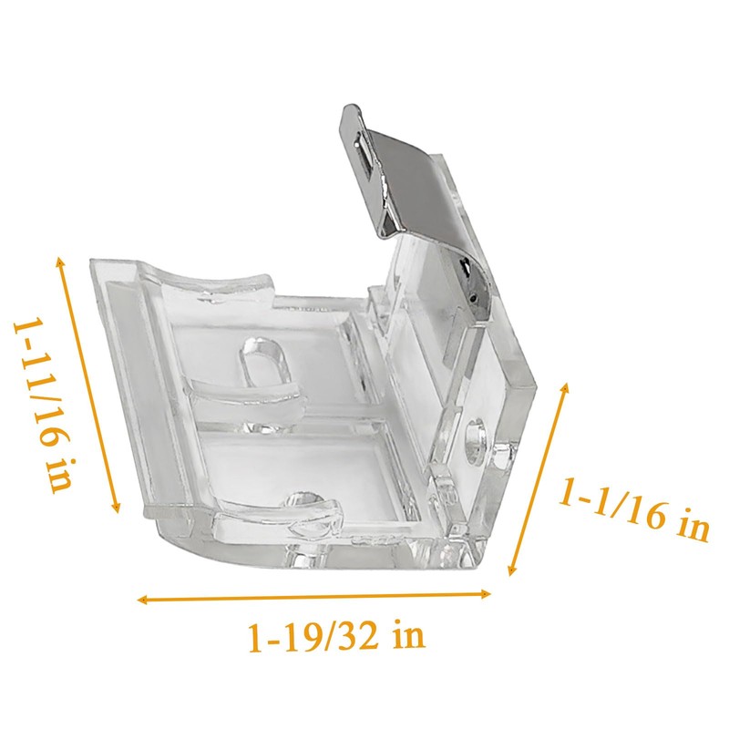 Rhixidenc 4 PCS Mounting Bracket with Metal Clip, Hidden Mounting