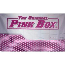 The Original Pink Box 3ft x 5ft Fabric Banner