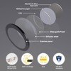VST Under Cabinet Mini Panel Lighting 3PCS 3.94inch 12V 2.5W(Total