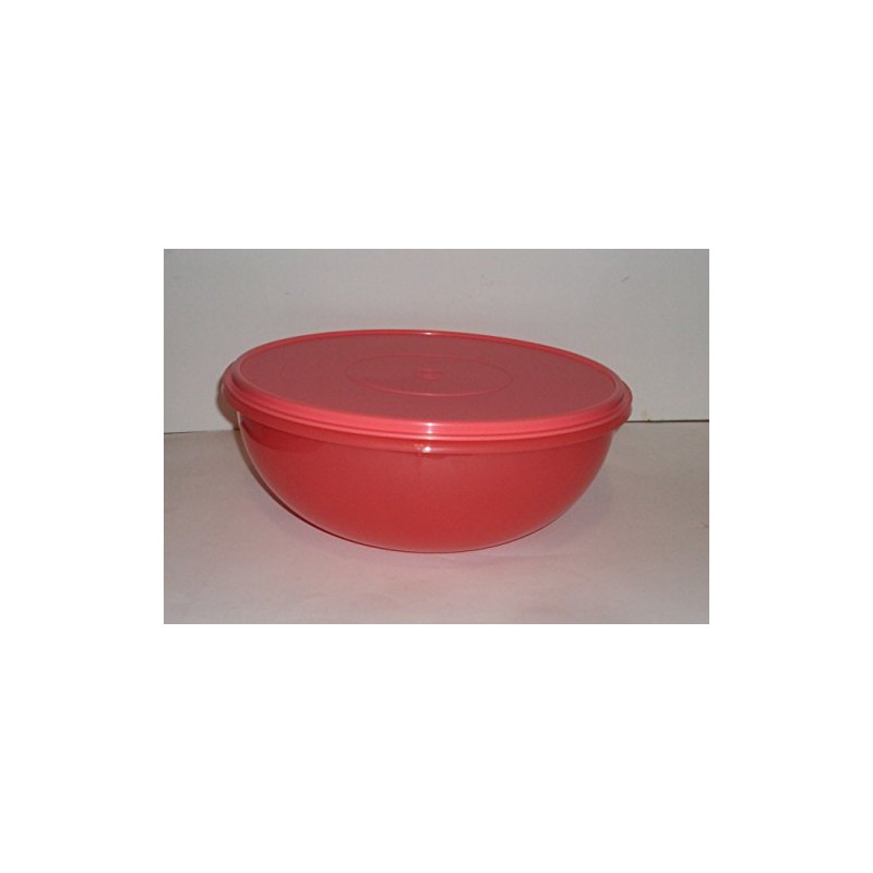 Tupperware 26cup Fix N Mix Bowl Watermelon Coral with Seal