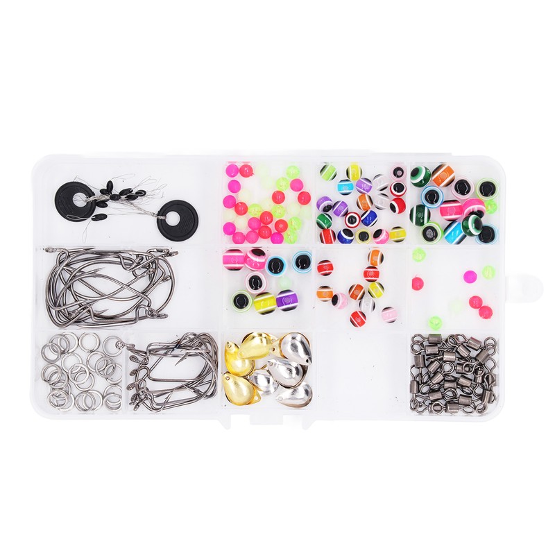 Fishing Terminal Tackle Kit Sharp Tip Stainless Steel Rust Proof
