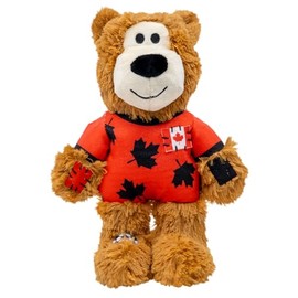 Juguete de Peluche para Perro con Cuerda Interna Oso con Playera del País FIFA – Canadá