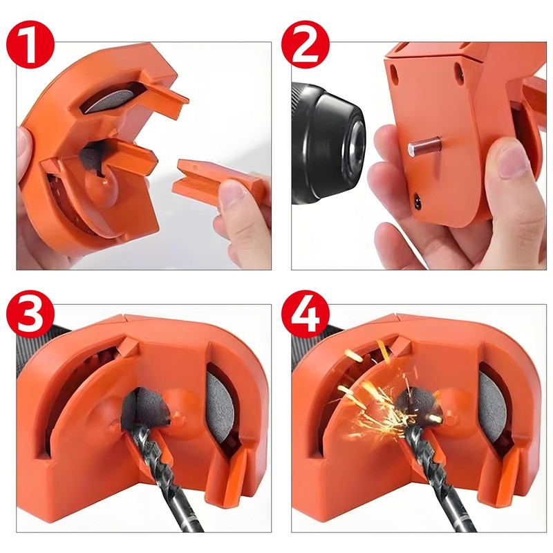 IUSOT Multipurpose Drill Bit Grinding Sharpener for Diamond Grinding Wheels,