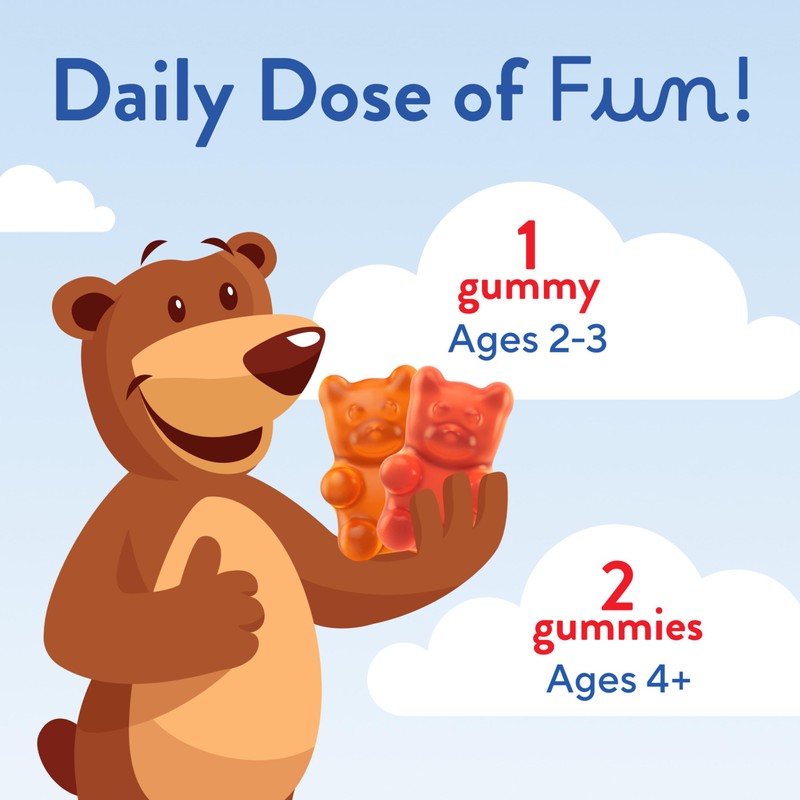 L’il Critters Gummy Vites No Sugar Added Daily Gummy Multivitamin