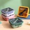 Hcojoul Bento Lunch Box, Bento Boxes Set with Bag, Utensils,