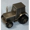 Creative Gifts International Tractor Bank Silver Farm Related Metal Vehicle