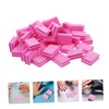 Beavorty 100pcs Block Nail File Double-sided Buffing Sponge for Manicure