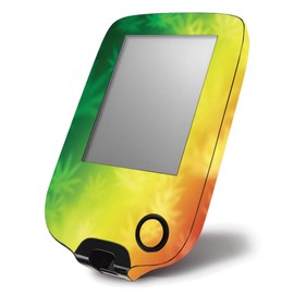 MightySkins Skin Compatible with Abbott Freestyle Libre - Rasta Rainbow | Protective, Durable, and Unique Vinyl Decal wrap Cover | Easy to Apply, Remove, and Change Styles | Made in The USA