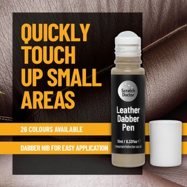 Scratch Doctor Leather Repair Pen Scratch Remover Colour Repair for Leather Faux Vinyl Furniture Sofas Car Seats Shoes Bags (Maroon, 10ml)