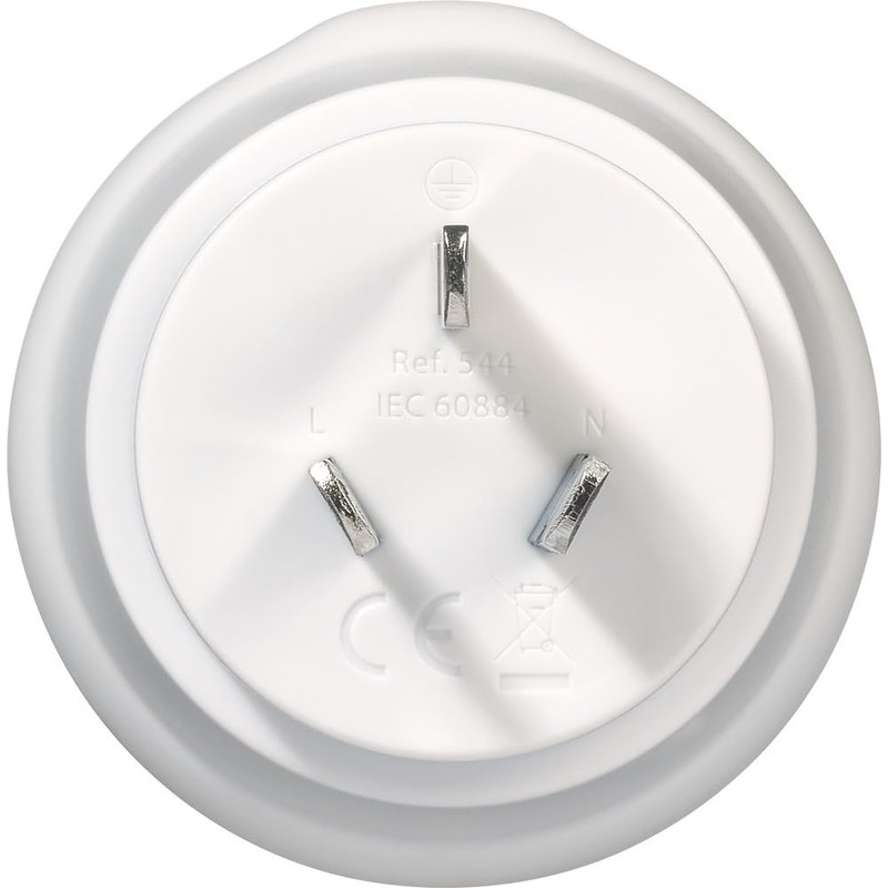 Go Travel EU - AUS Travel Adapter, White