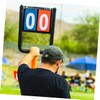 Kisangel 2- Score Flipper for Basketball Sports Outdoor Match Scoreboard