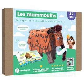 Les mammouths - kit ludo-éducatif 3-7 ans: Créé ton mammouth laineux et joue !