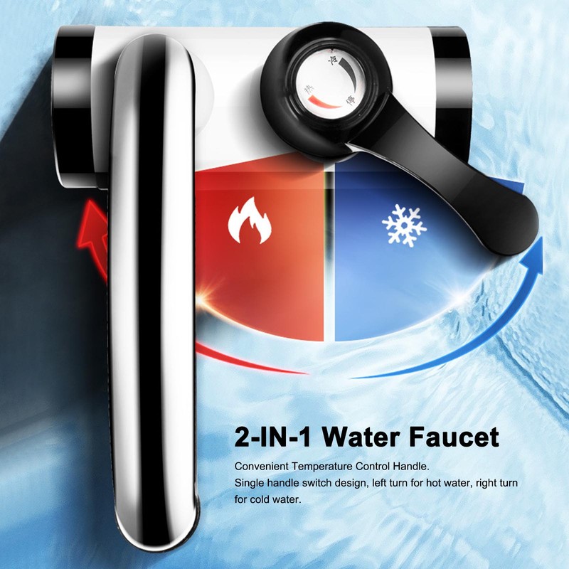 3000W Instant Hot Water Faucet Electric Water Heater Tap with