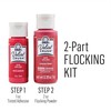 FolkArt, Apple Red Velvet Crush 2 Part Flocking Kit