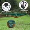 Glymnis Camping Hammock for 2 Person Nylon Lightweight Portable Double
