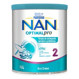 Fórmula de continuación Nan Optimal pro 6 a 12 meses 720g