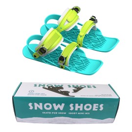 Mini Short Ski Skates for Snow，Mini Short Ski Skates for Snow Pro Version,Adjustable Short Mini Ski Skates,Short Snowskates Snowblades Skiboards for Winter Sport Skiing Equipment