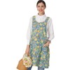 APRONNER Cozy Adjustable Cross Back Aprons for Women with Pockets