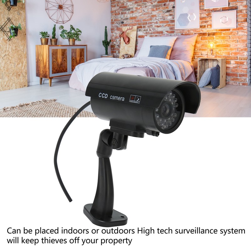 Dummy Security Camera Fake CCTV Simulated Surveillance Security Camera with